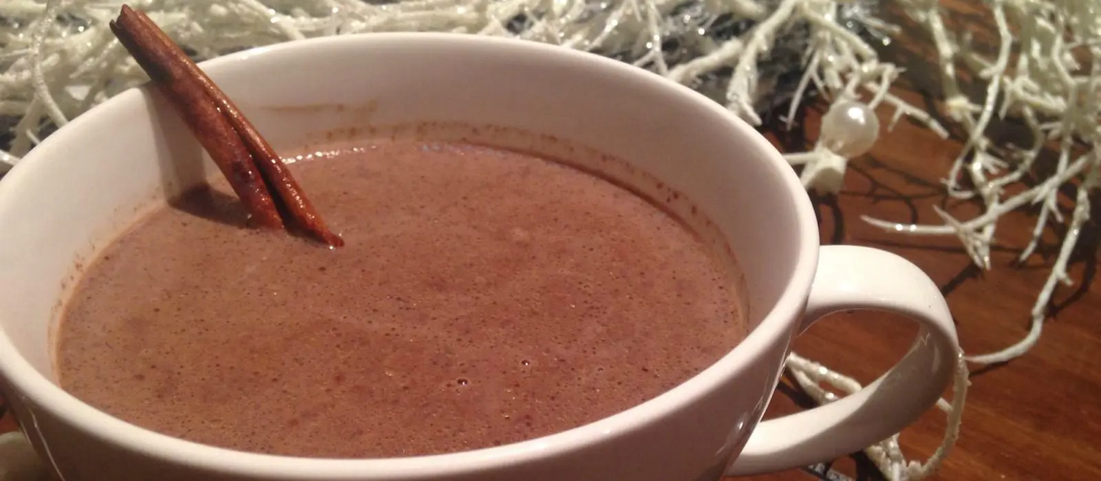 Cinnamon Hot Chocolate in the Slow Cooker