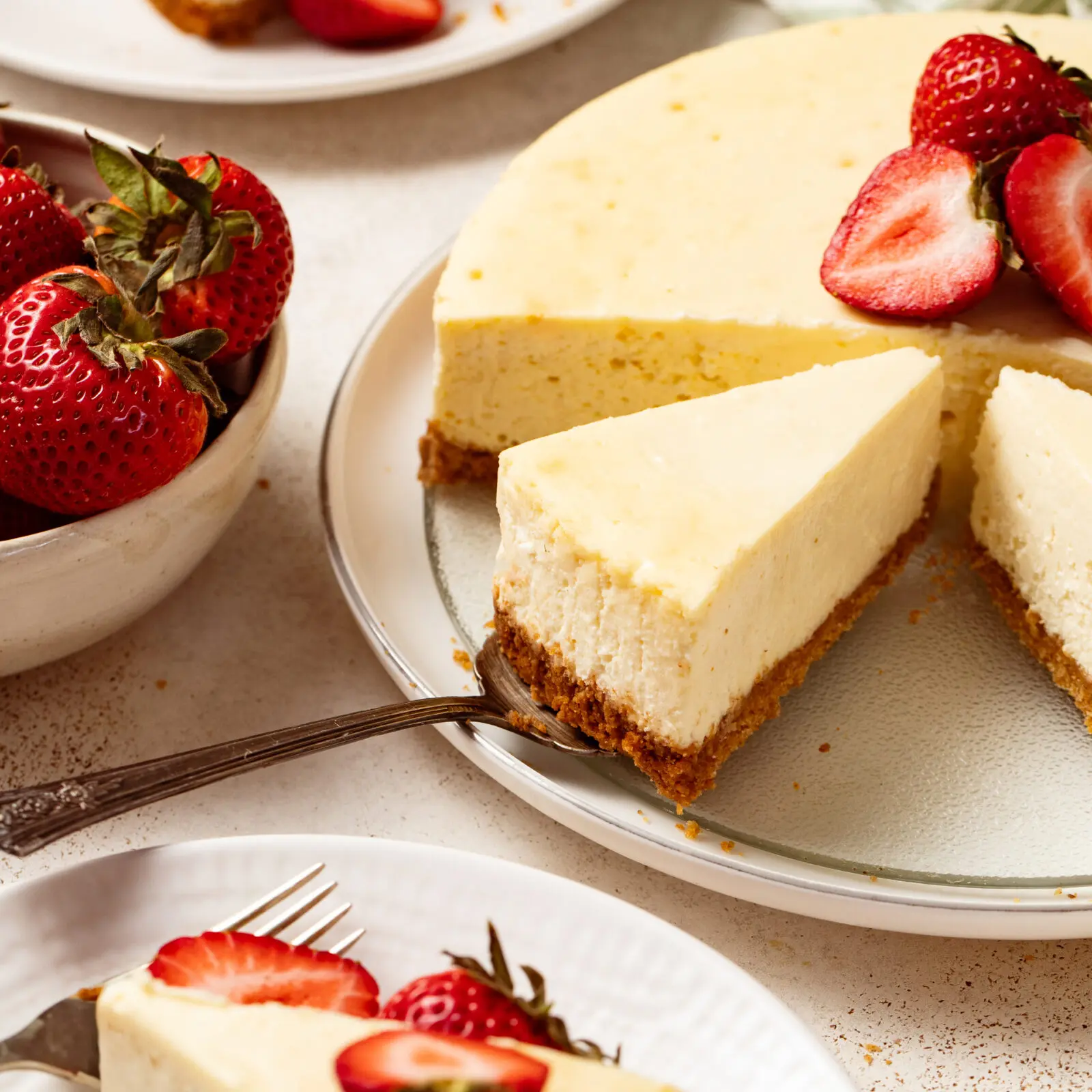 Greek Yogurt Cheesecake