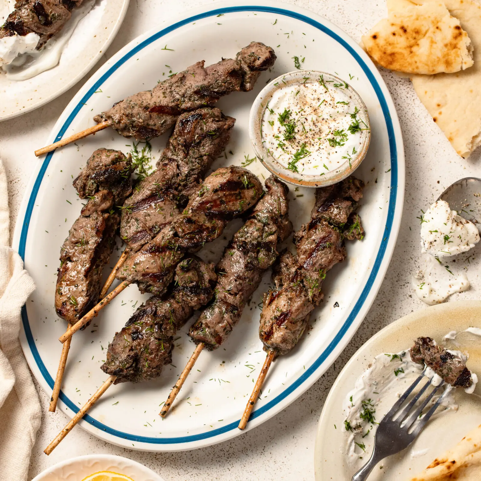 Lamb Marinated with Greek Yogurt