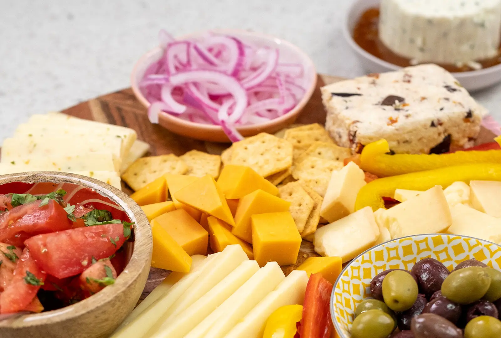 Indian Cheese Board