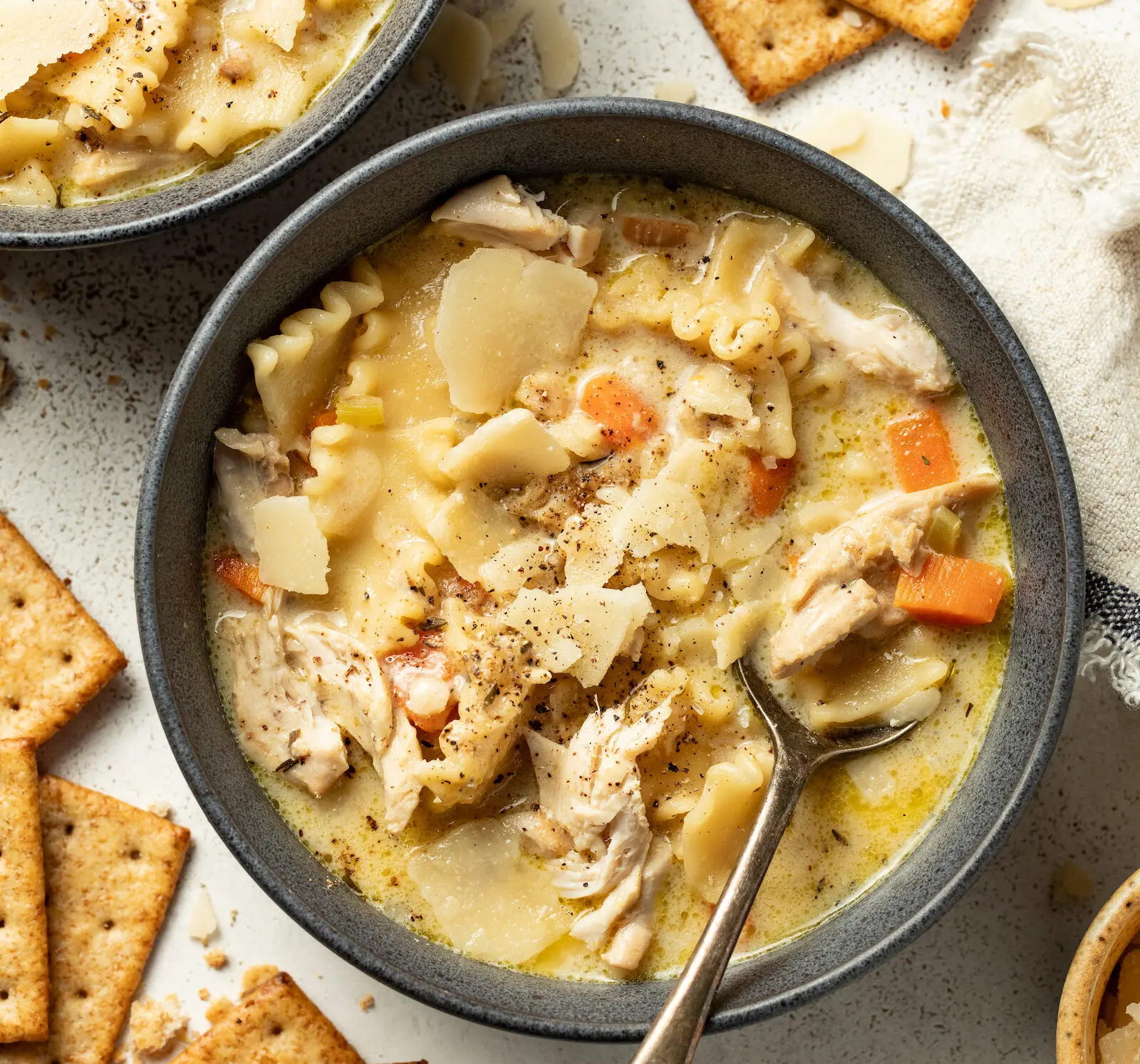 Creamy Chicken Noodle Soup