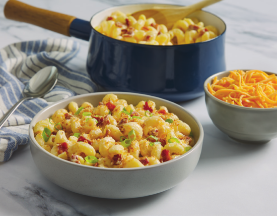 Bacon mac and cheese