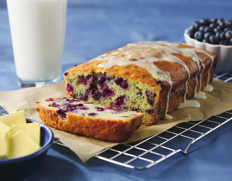 Buttermilk Blueberry Lemon Loaf