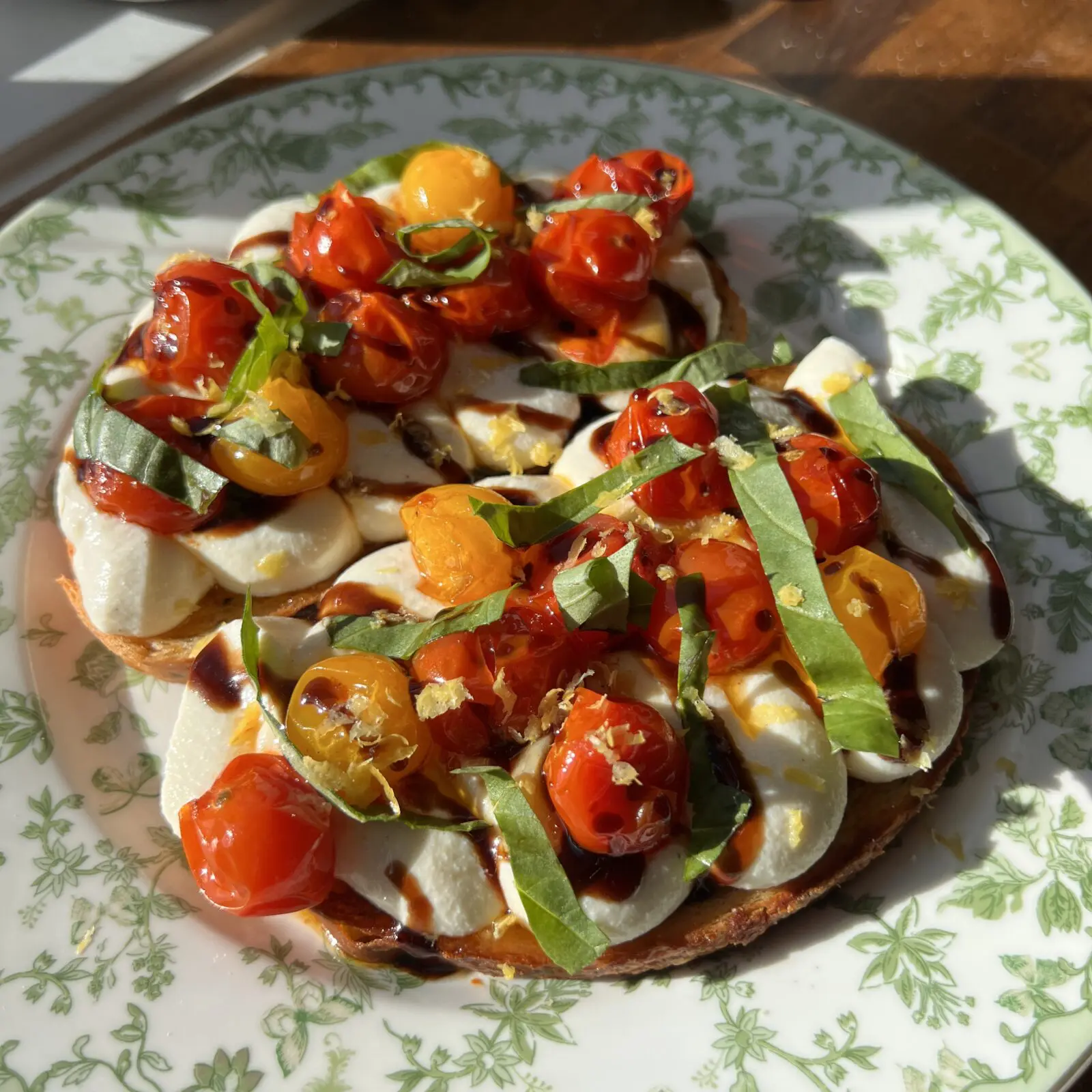Whipped Ricotta Cherry Tomato Toast