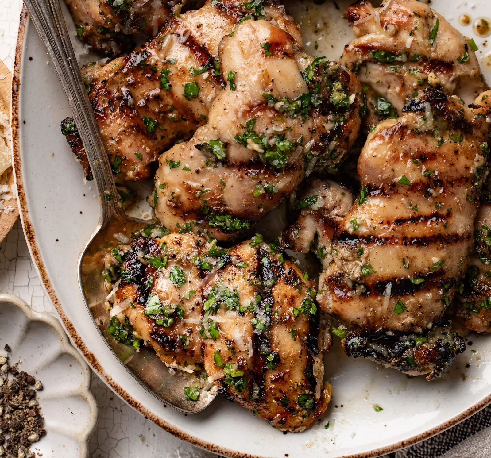 Cacio e Pepe Grilled Chicken