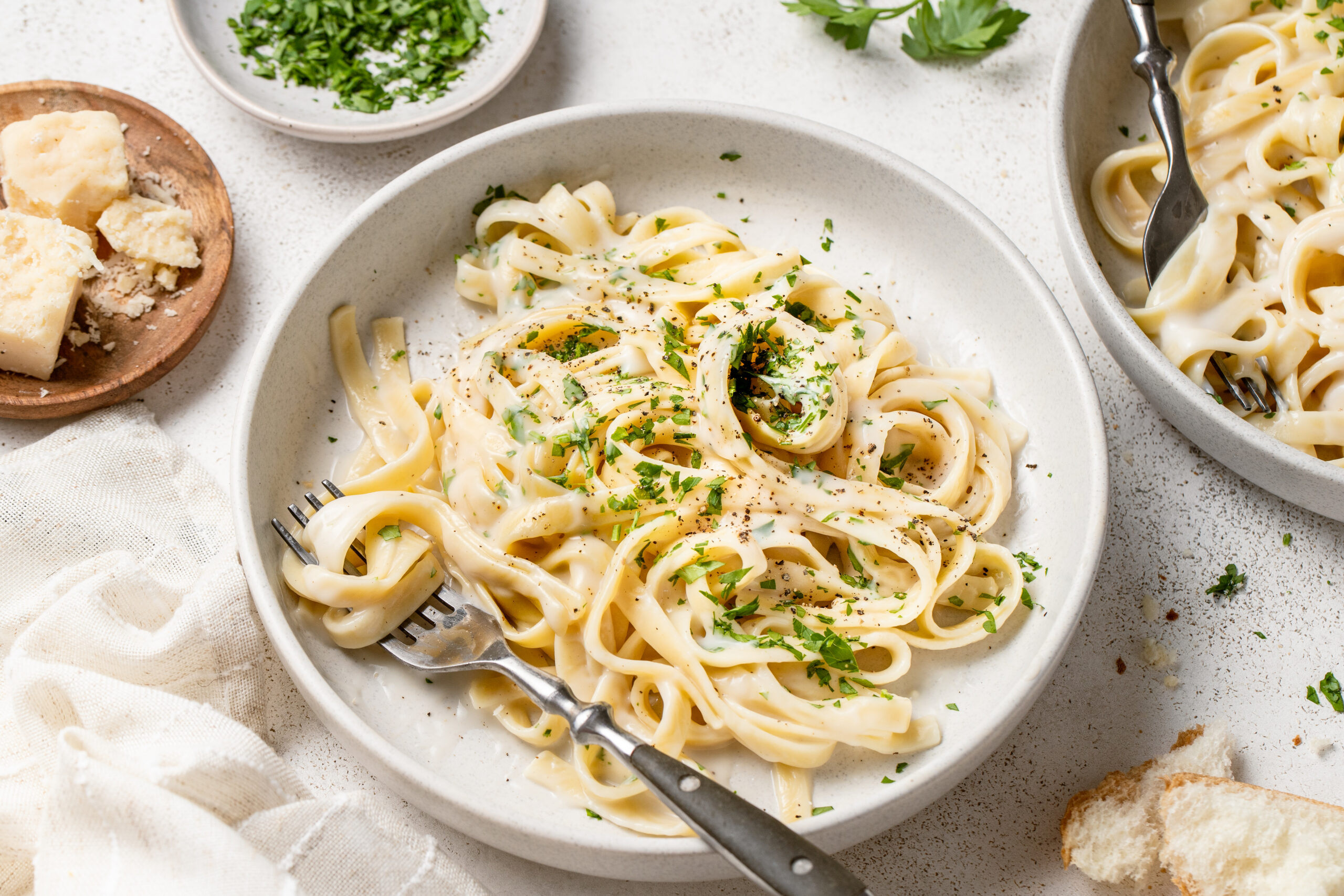 Fettuccine Alfredo - Alberta Milk