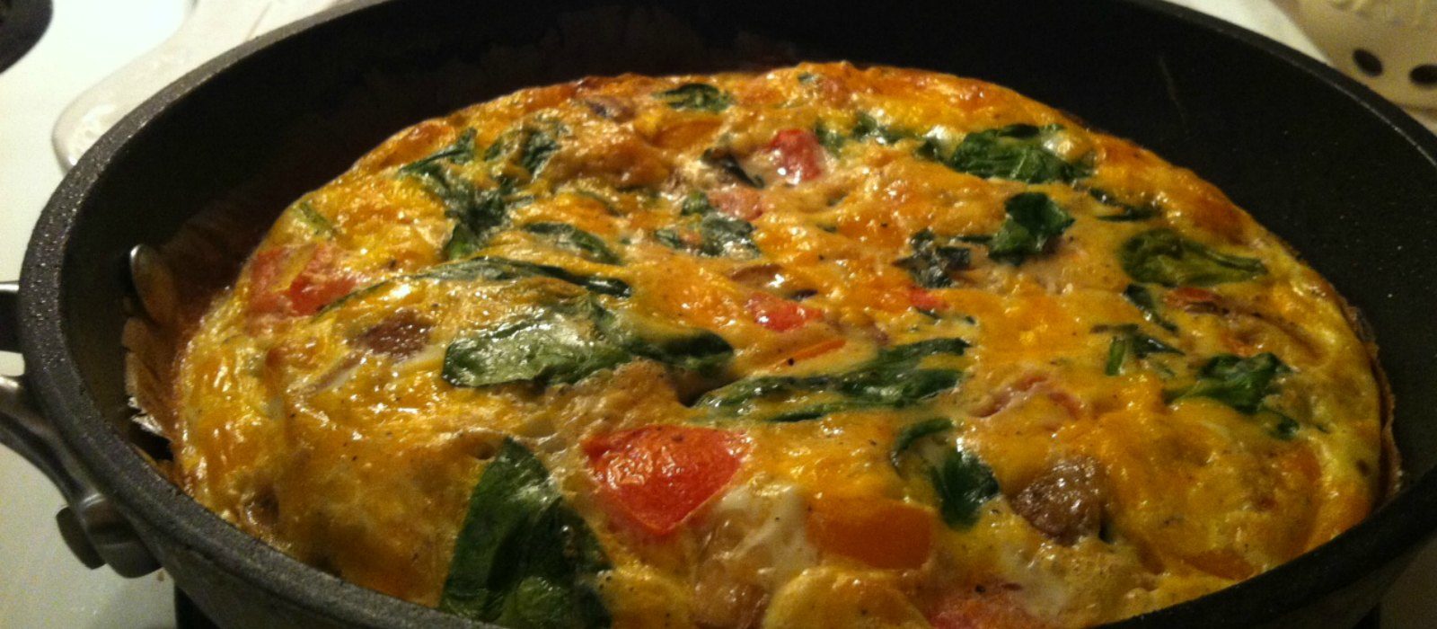 Sarah’s Suppertime Veggie and Cheese Frittata