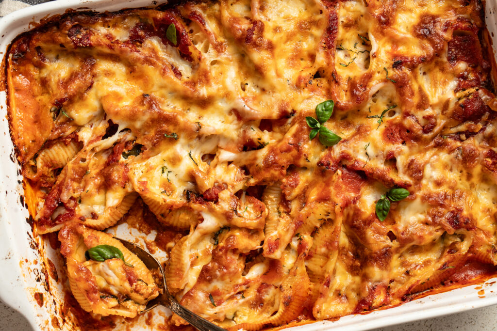 Stuffed Pasta Shells - Alberta Milk