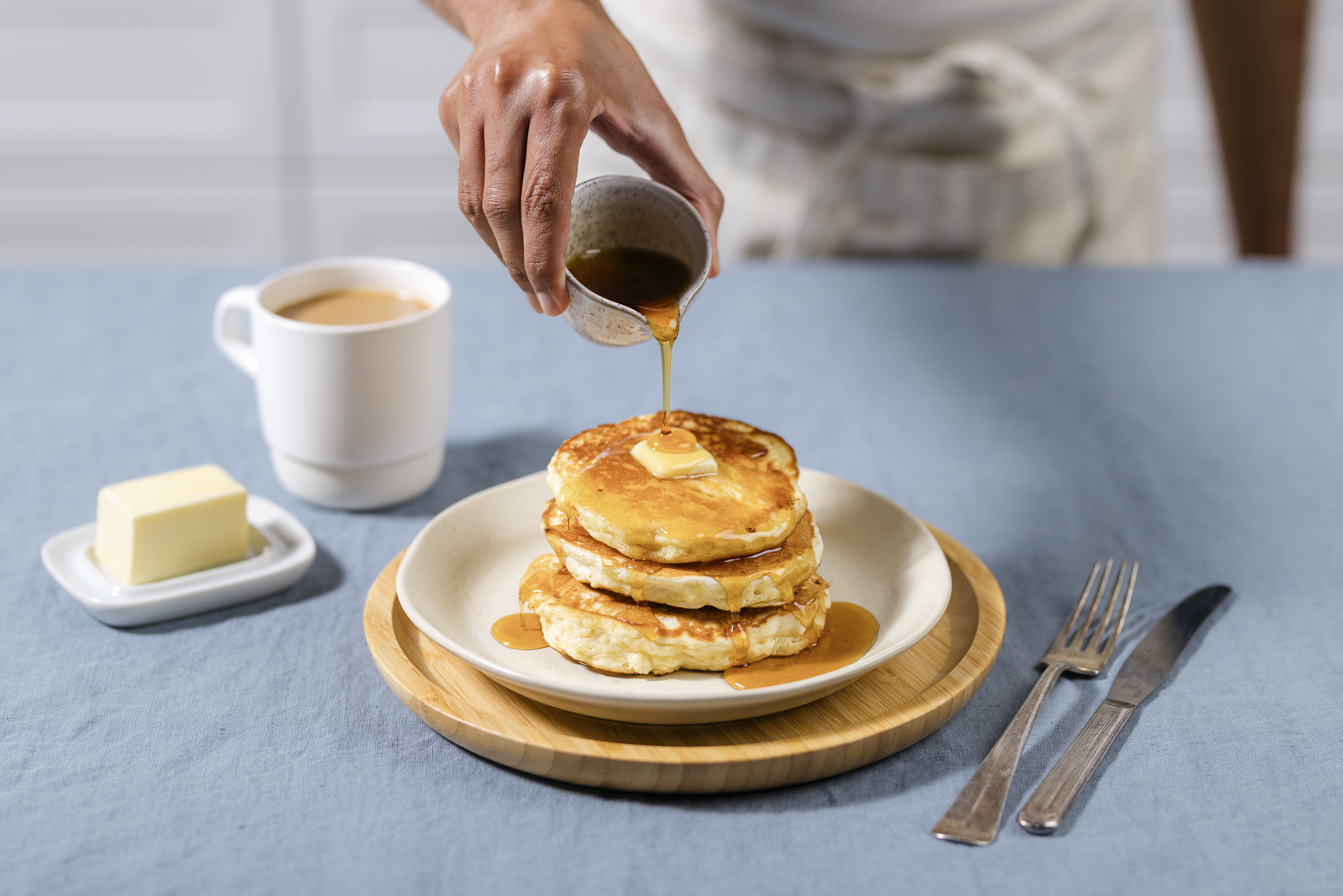 Easy Cottage Cheese Pancakes - Alberta Milk