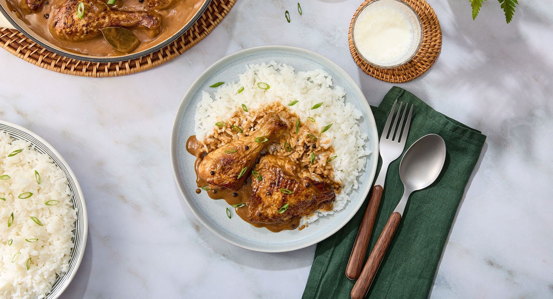 Creamy Chicken Adobo - Alberta Milk