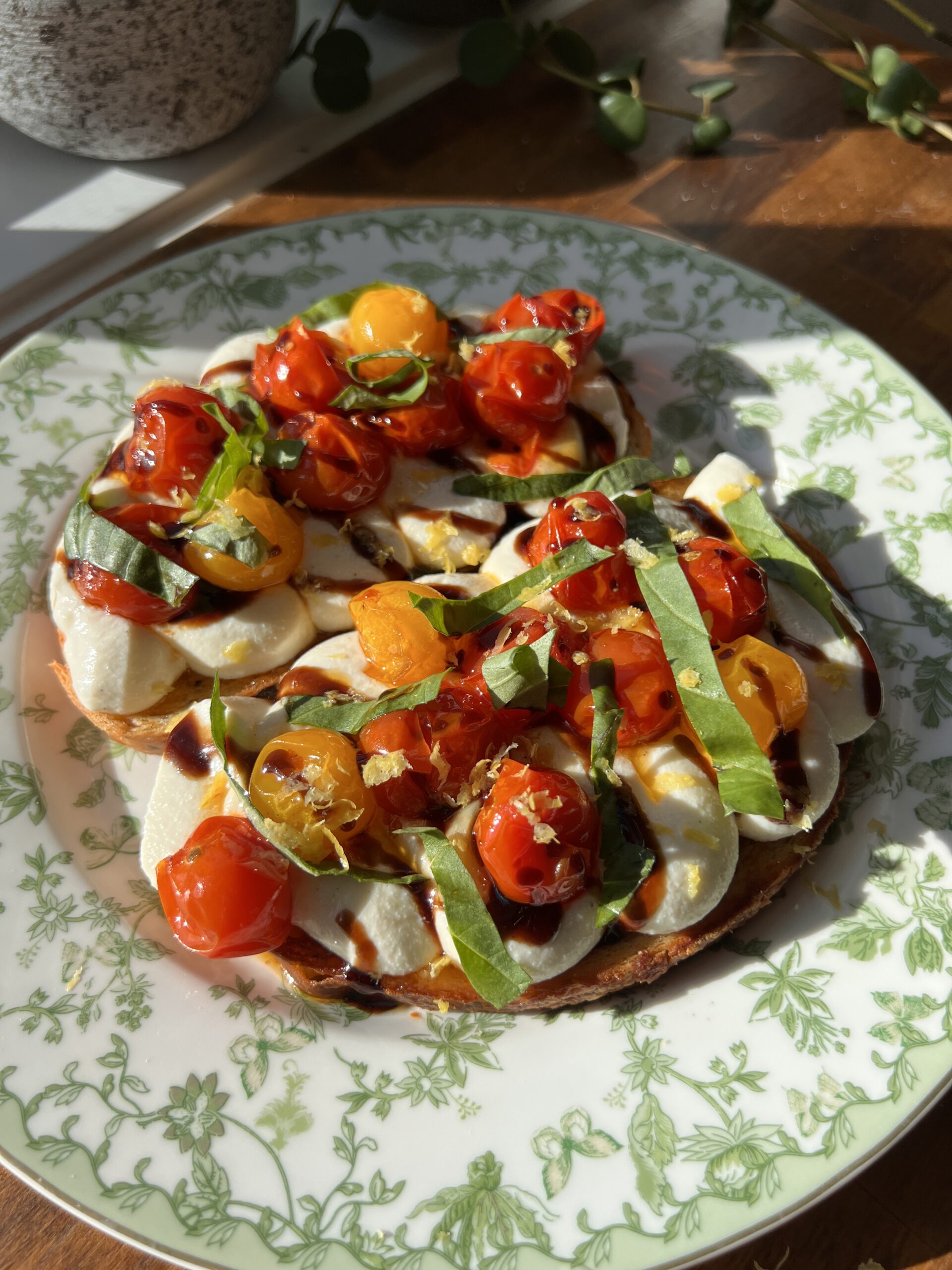 Whipped Ricotta Cherry Tomato Toast - Alberta Milk