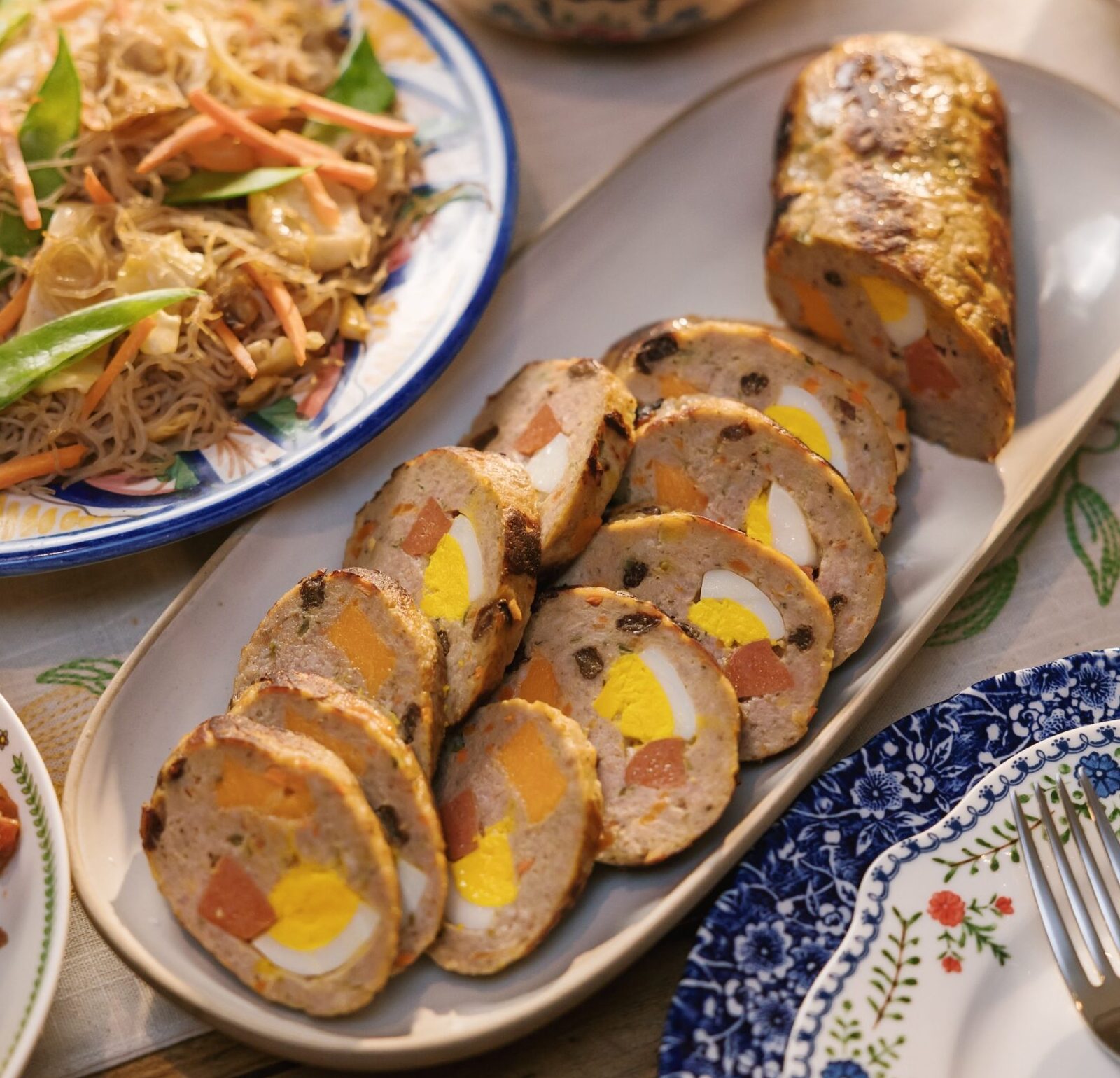 ​Embutido with Cheese (Filipino-Style Meatloaf)
